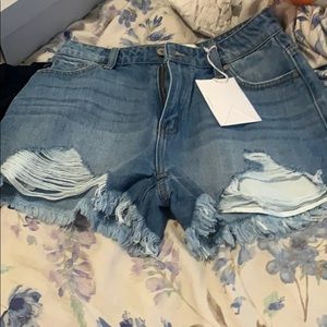 jean shorts